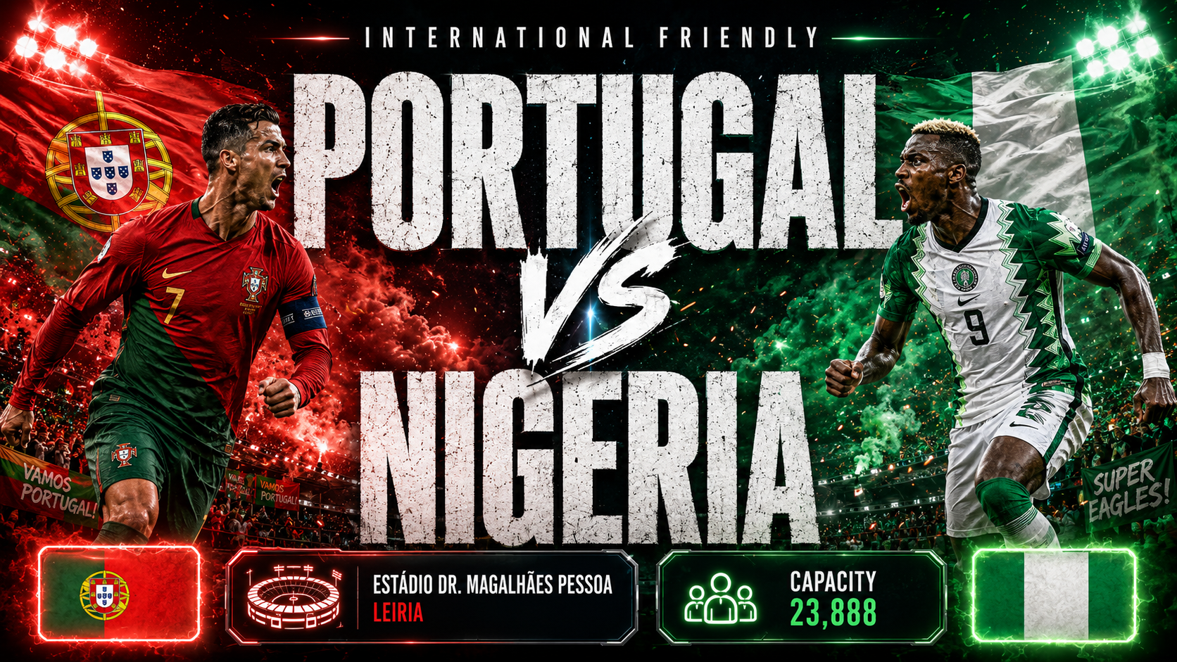 Portogallo - Nigeria : L'ultimo collaudo prima del Mondiale mette alla prova la profondità tattica di Roberto Martínez